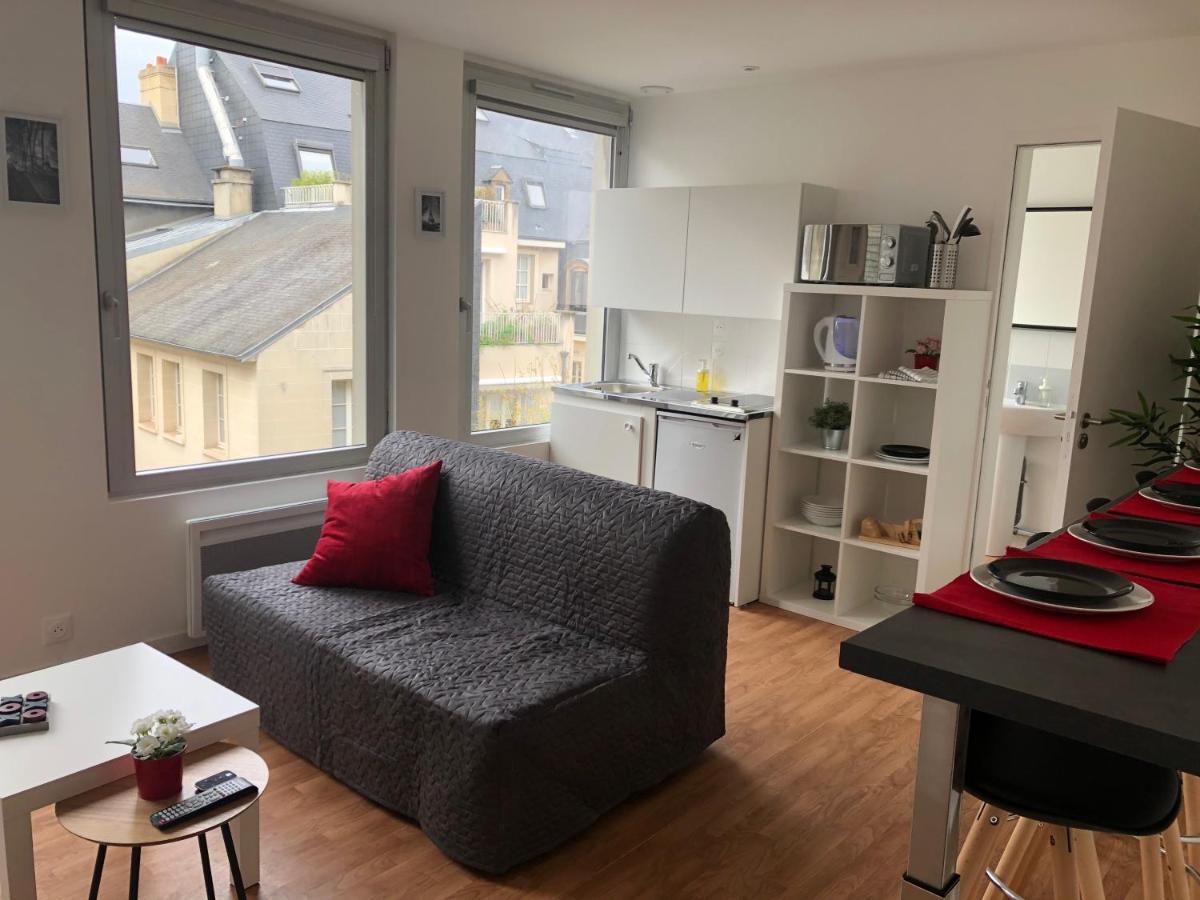 Hyper Centre - Wifi Fibre Gratuit - Jergweloh - Le Parisien Appartement Caen Buitenkant foto