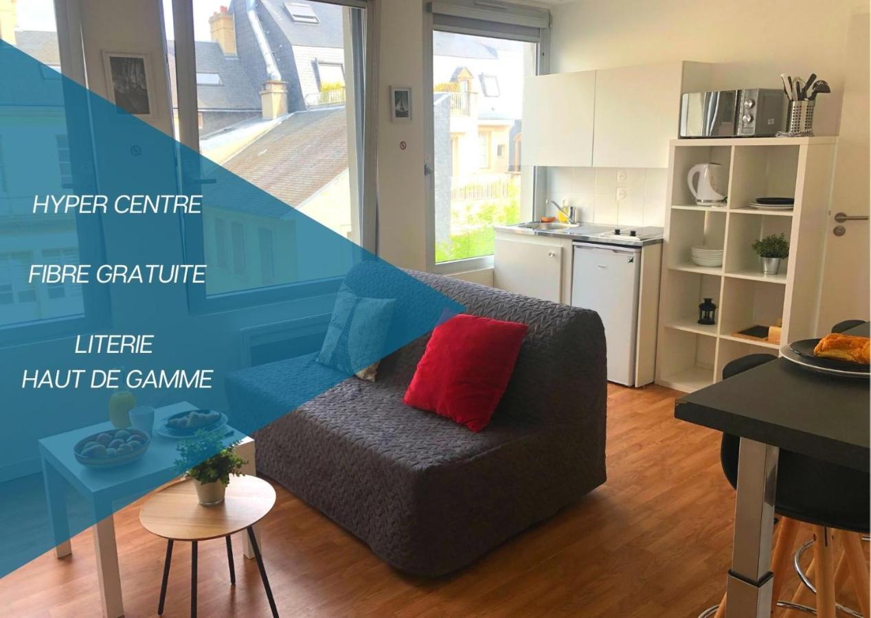 Hyper Centre - Wifi Fibre Gratuit - Jergweloh - Le Parisien Appartement Caen Buitenkant foto